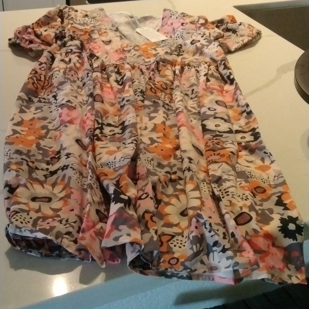 Boho Floral dress Size S NWT - Picture 5 of 6